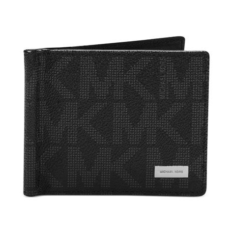 michael kors men's money clip|michel Kors long men's wallet.